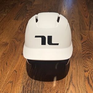 White baseball Helmet NWT